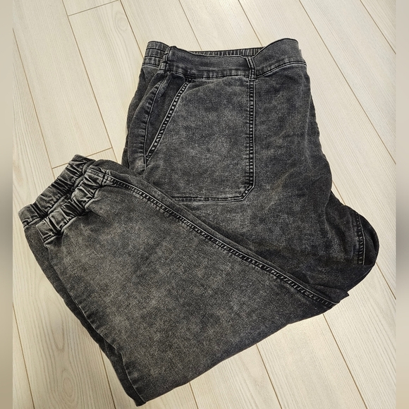 Womens plus size 3X black jeans joggers DC Jeans soft - Picture 1 of 4